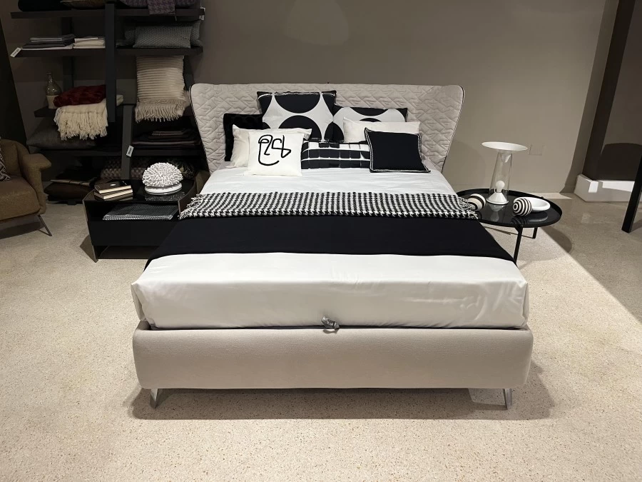 Letto matrimoniale con contenitore Noctis Spa LEONTE