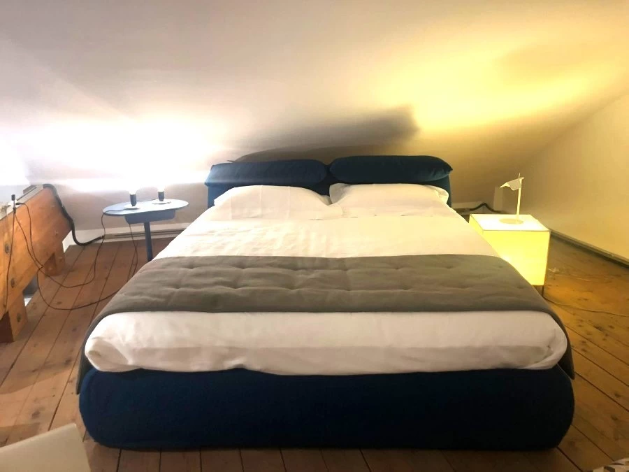 Letto matrimoniale B&B Italia Bamboletto