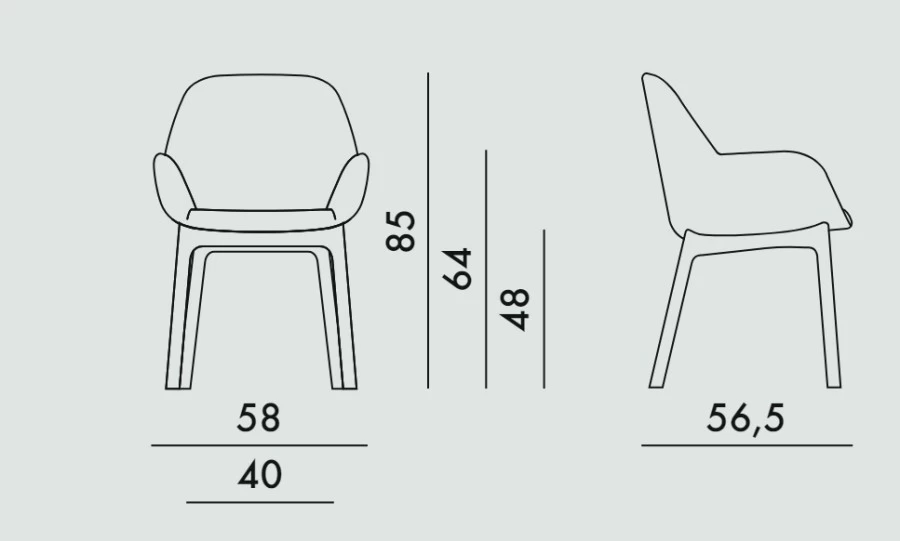 Poltroncina Kartell CLAP