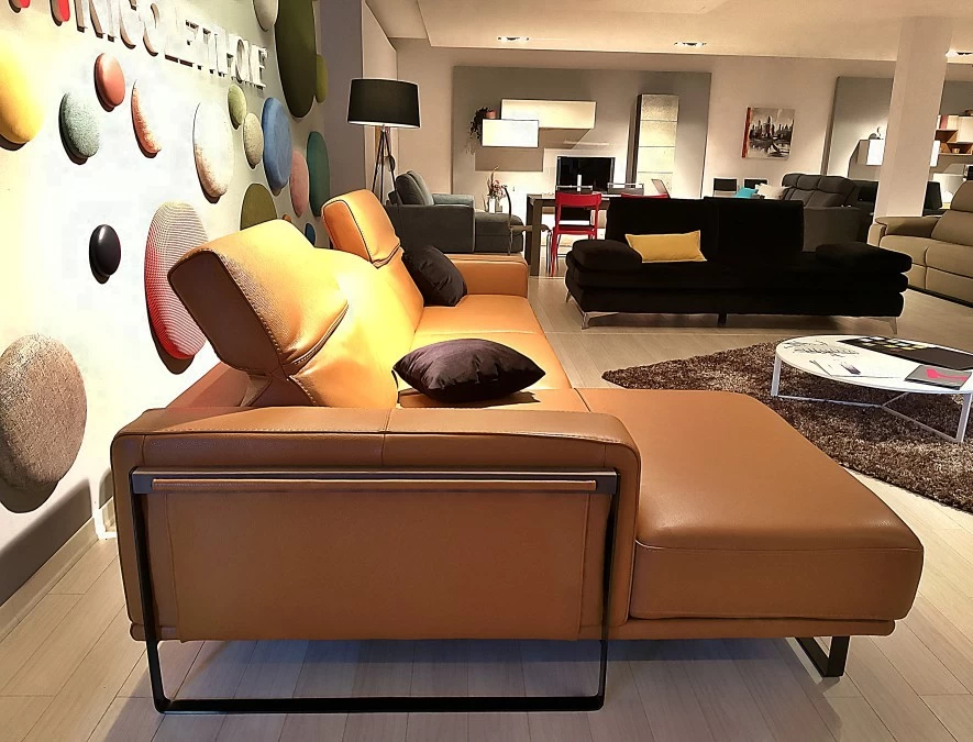 Divano Chaise-longue Nicoletti Home Bamboo