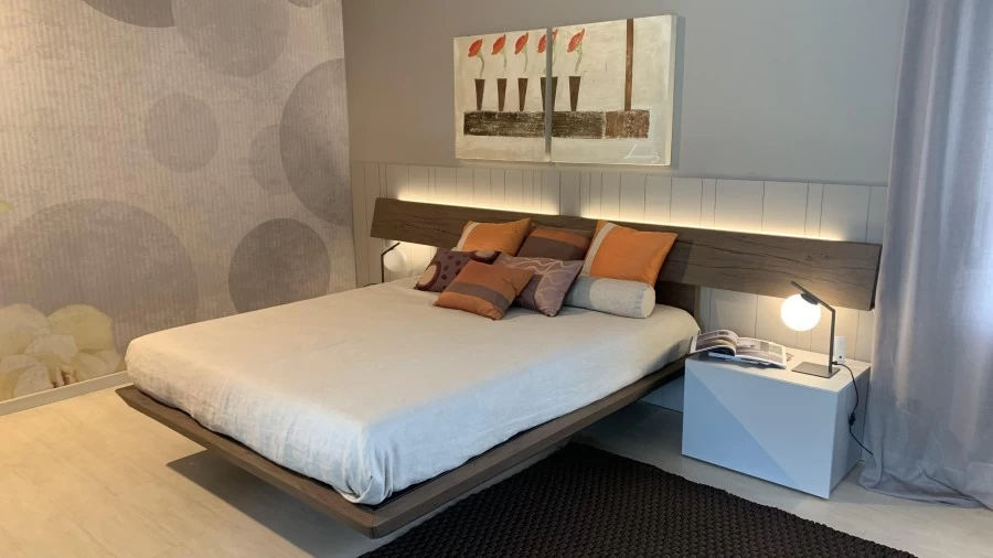 Letto matrimoniale con contenitore Fimar Biplano