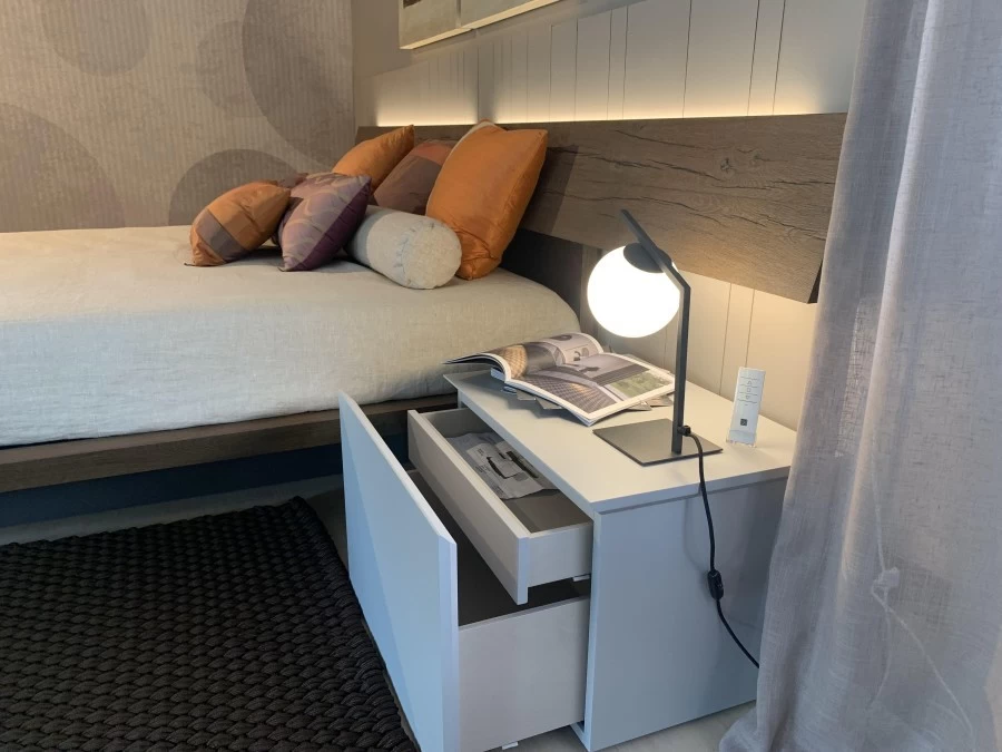 Letto matrimoniale con contenitore Fimar Biplano