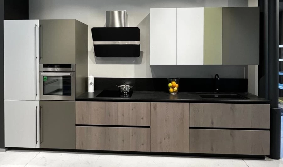 Cucina lineare Stosa Cucine Natural