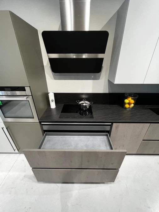 Cucina lineare Stosa Cucine Natural
