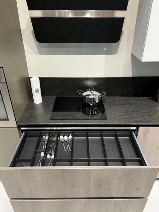 Cucina lineare Stosa Cucine Natural