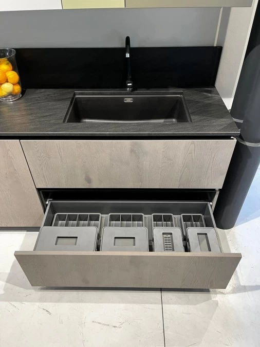 Cucina lineare Stosa Cucine Natural