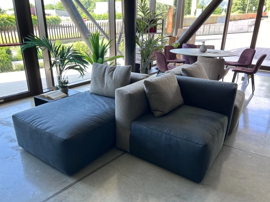 Divano Chaise-longue Samoa Sassy