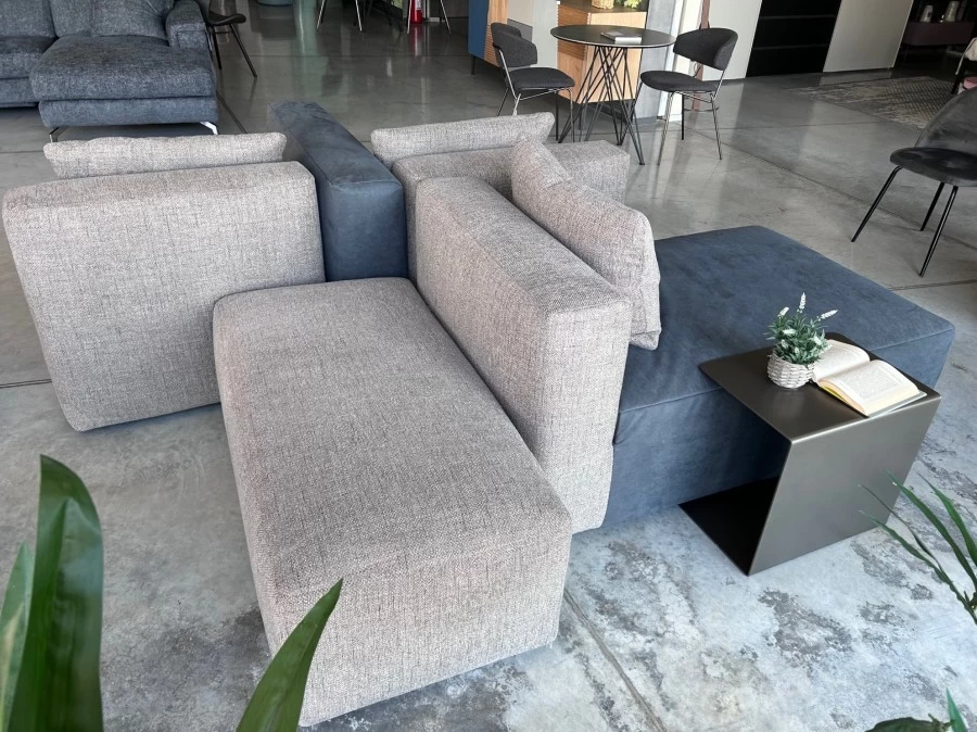 Divano Chaise-longue Samoa Sassy