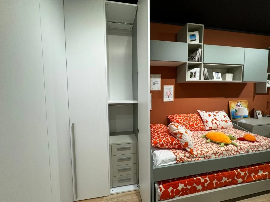 Cameretta con cabina armadio Colombini Golf