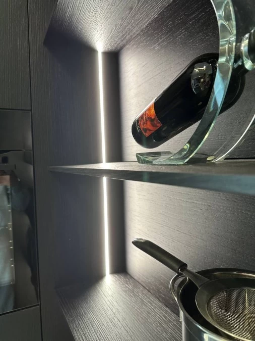 Cucina con Isola Meson's SLIM PETRA