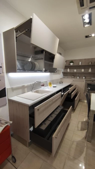 Cucina angolare Veneta Cucine ETHICA FRAME