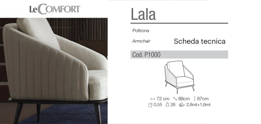 LeComfort - poltrona Lala