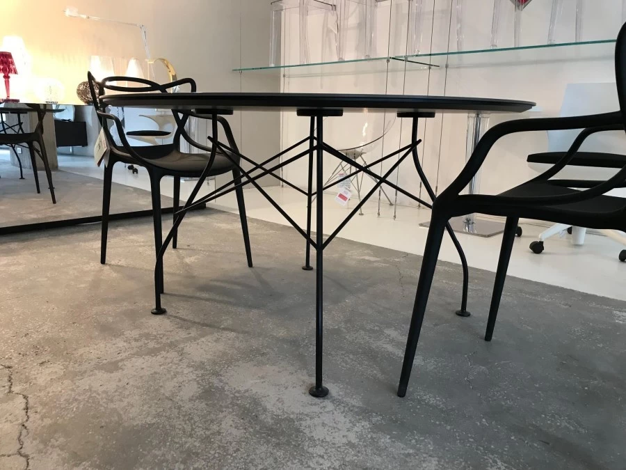Tavolo rotondo Kartell Glossy