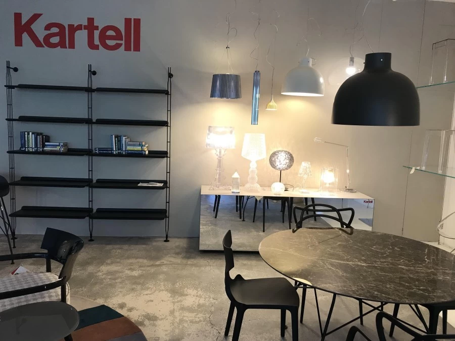 Tavolo rotondo Kartell Glossy