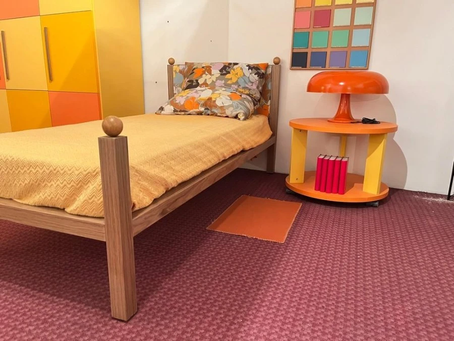 Cameretta letto singolo Dear Kids quadrotti & Missoni