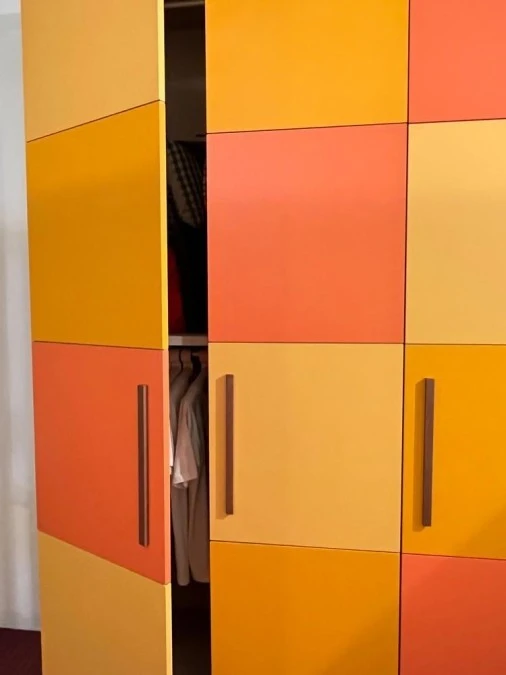 Cameretta letto singolo Dear Kids quadrotti & Missoni
