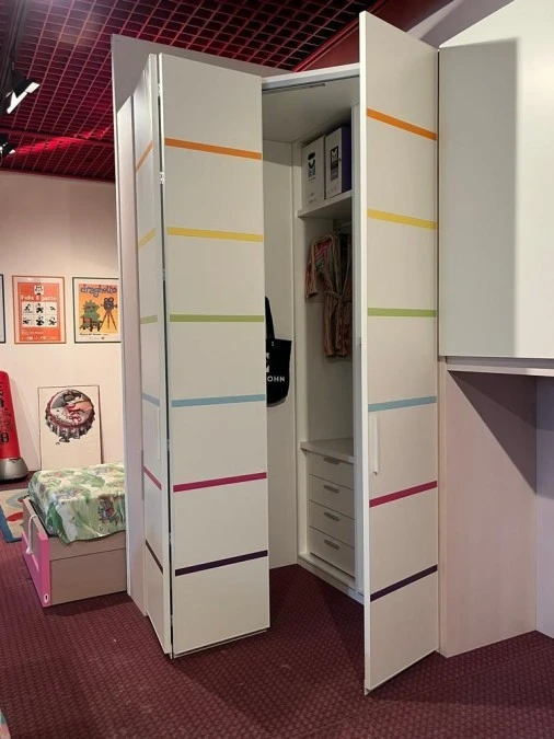 Cameretta con cabina armadio Trabattoni Zoe