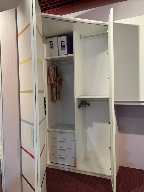 Cameretta con cabina armadio Trabattoni Zoe