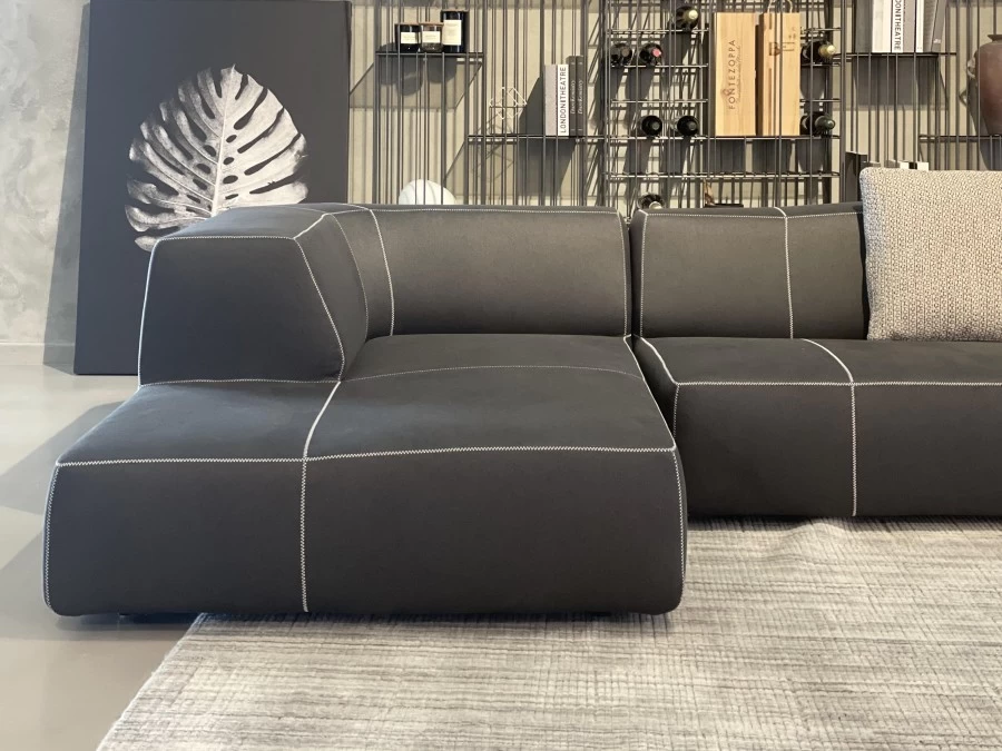 Divano Chaise-longue B&B Italia Bend Sofa