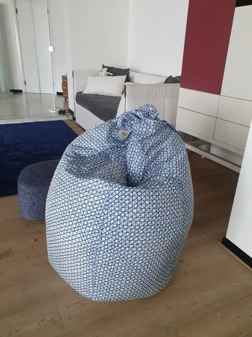 Pouf Zanotta Sacco Goes Green
