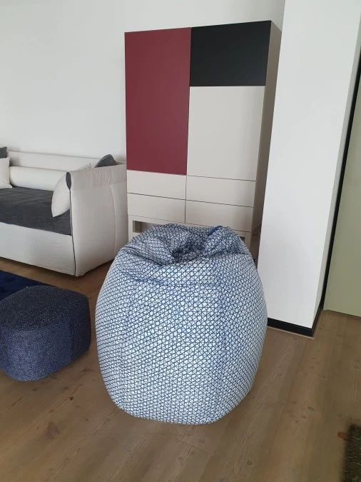 Pouf Zanotta Sacco Goes Green