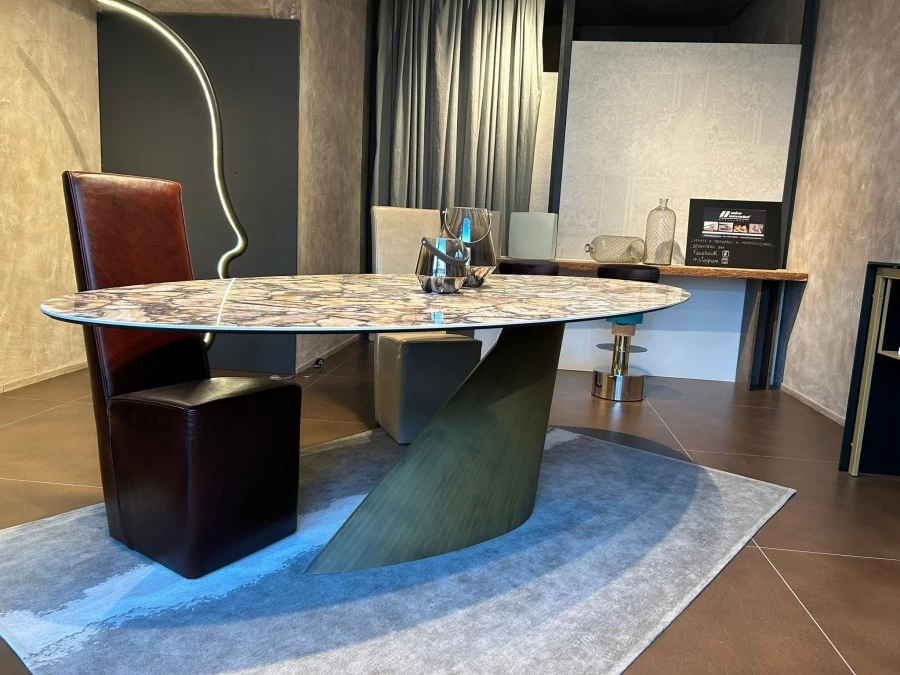 Tavolo ovale Domitalia Oslo