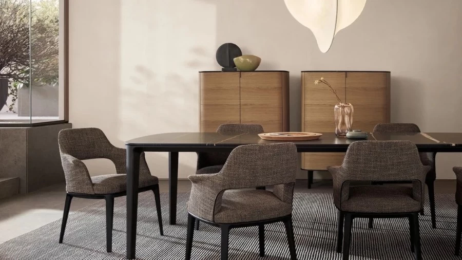 Sedia con braccioli Poliform SOPHIE LITE