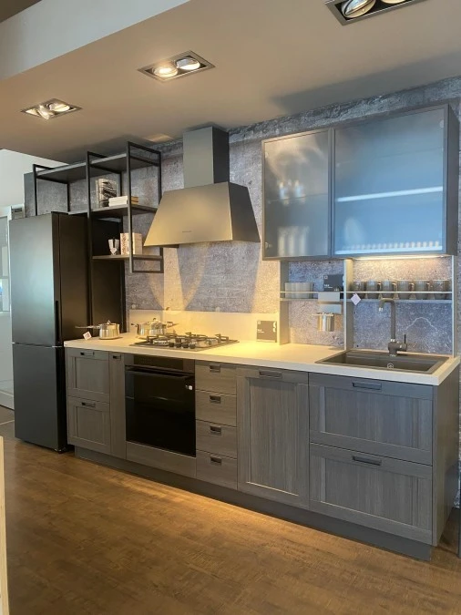 Cucina lineare Scavolini Sax