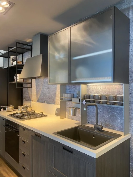 Cucina lineare Scavolini Sax