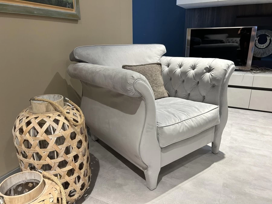 Poltrona Produzione Artigianale Margot
