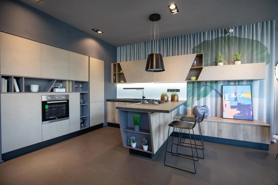 Cucina con penisola Aran cucine Mia