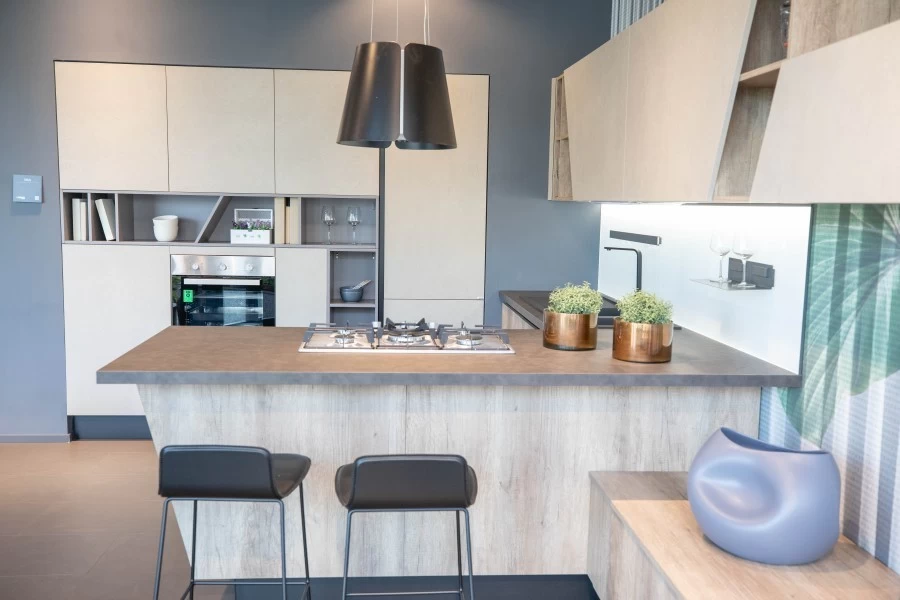 Cucina con penisola Aran cucine Mia