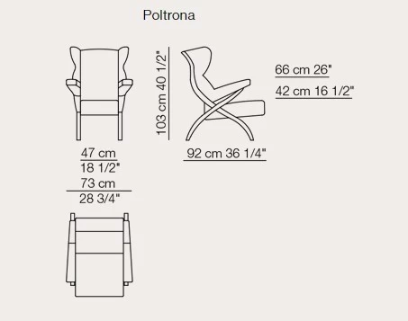 Poltrona Arflex Florenza