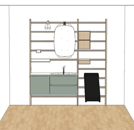 Mobile bagno Scavolini Idro Gym Space