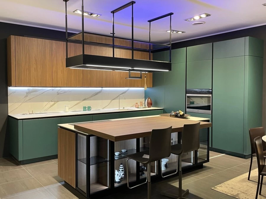 Cucina con Isola Snaidero WAY LINE