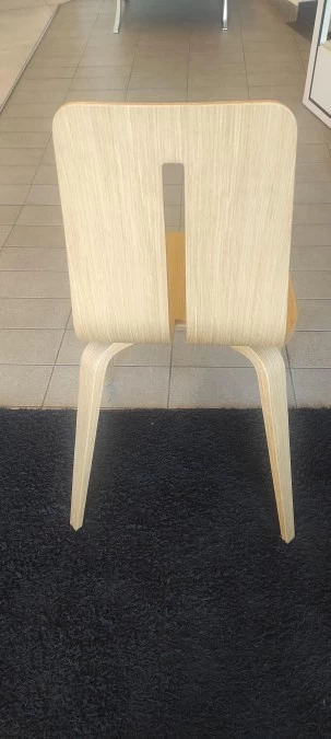 Sedia senza braccioli Caimi brevetti PLATONE