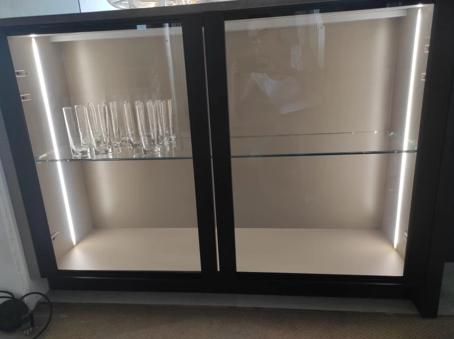 Cucina con penisola Prima Cucine domino maniglia