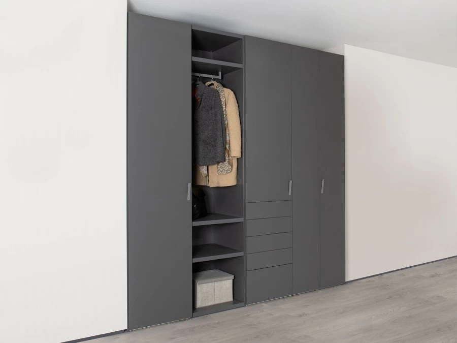 Composizione armadio lavanderia Wide outlet cm 248,8 p.75,2 h.255,1