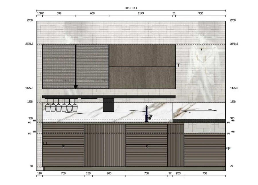 Cucina con Isola Scavolini Lumina