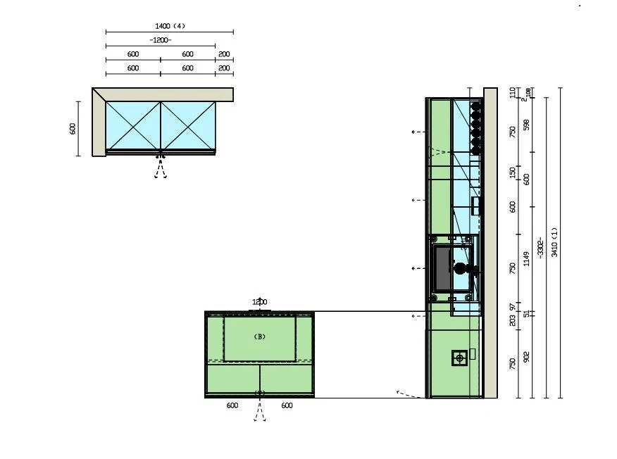Cucina con Isola Scavolini Lumina