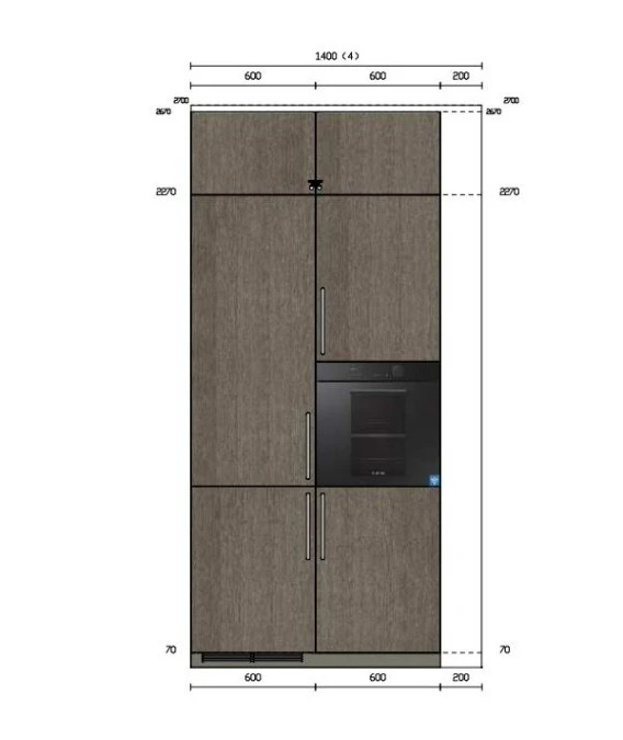Cucina con Isola Scavolini Lumina