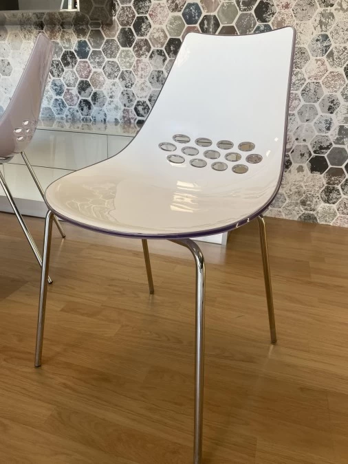 Sedia senza braccioli Scavolini Coquille
