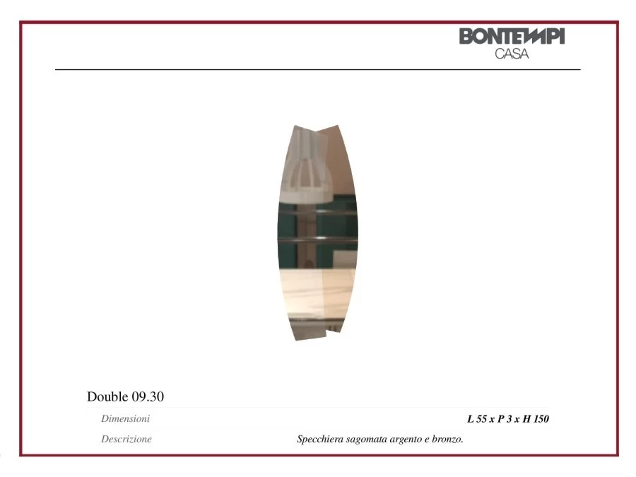 Specchio Bontempi DOUBLE