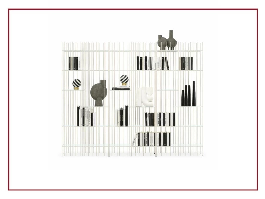 Piccola libreria Mogg METRICA A WHITE