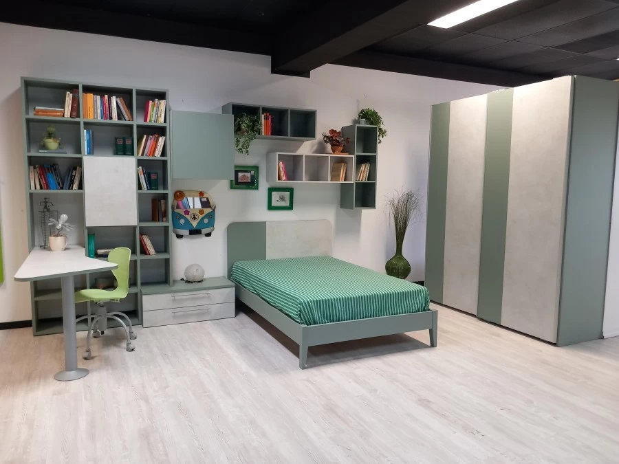 Cameretta letto singolo Colombini GOLF