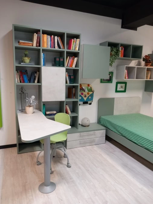 Cameretta letto singolo Colombini GOLF