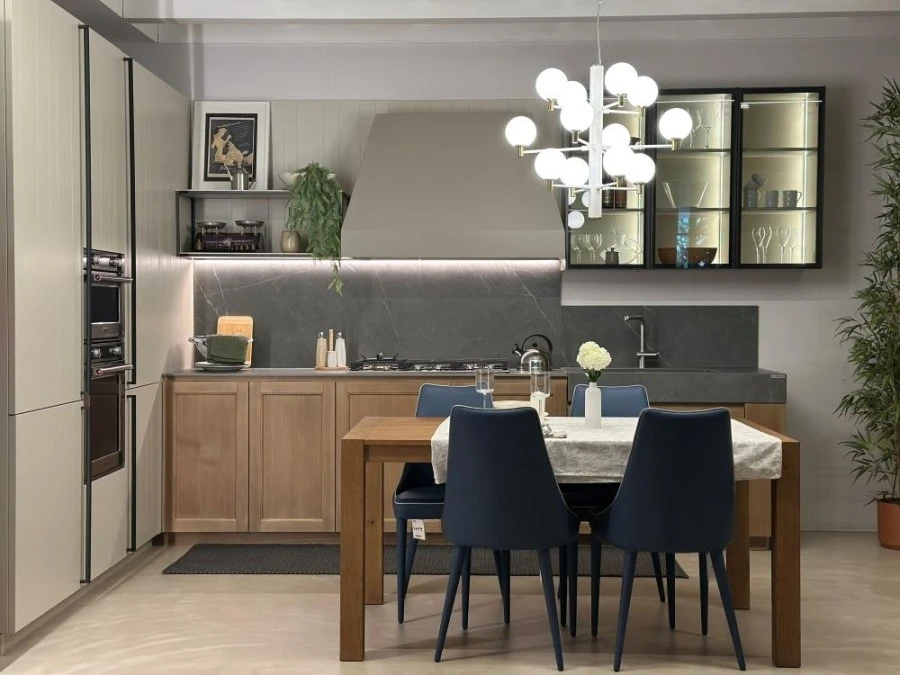 Cucina angolare Scandola Mobili Nora/Tabià