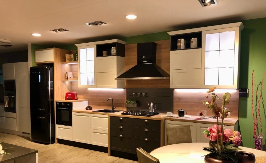 Cucina lineare Scavolini Carattere