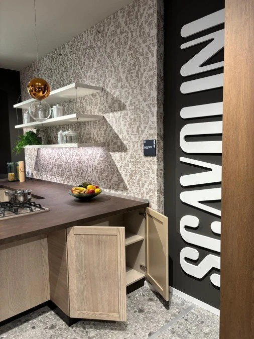 Cucina con penisola Scavolini CARATTERE