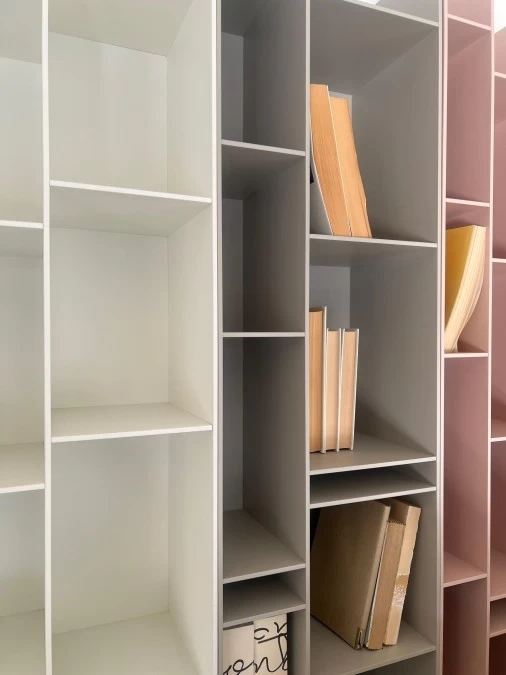 Piccola libreria MDF Random
